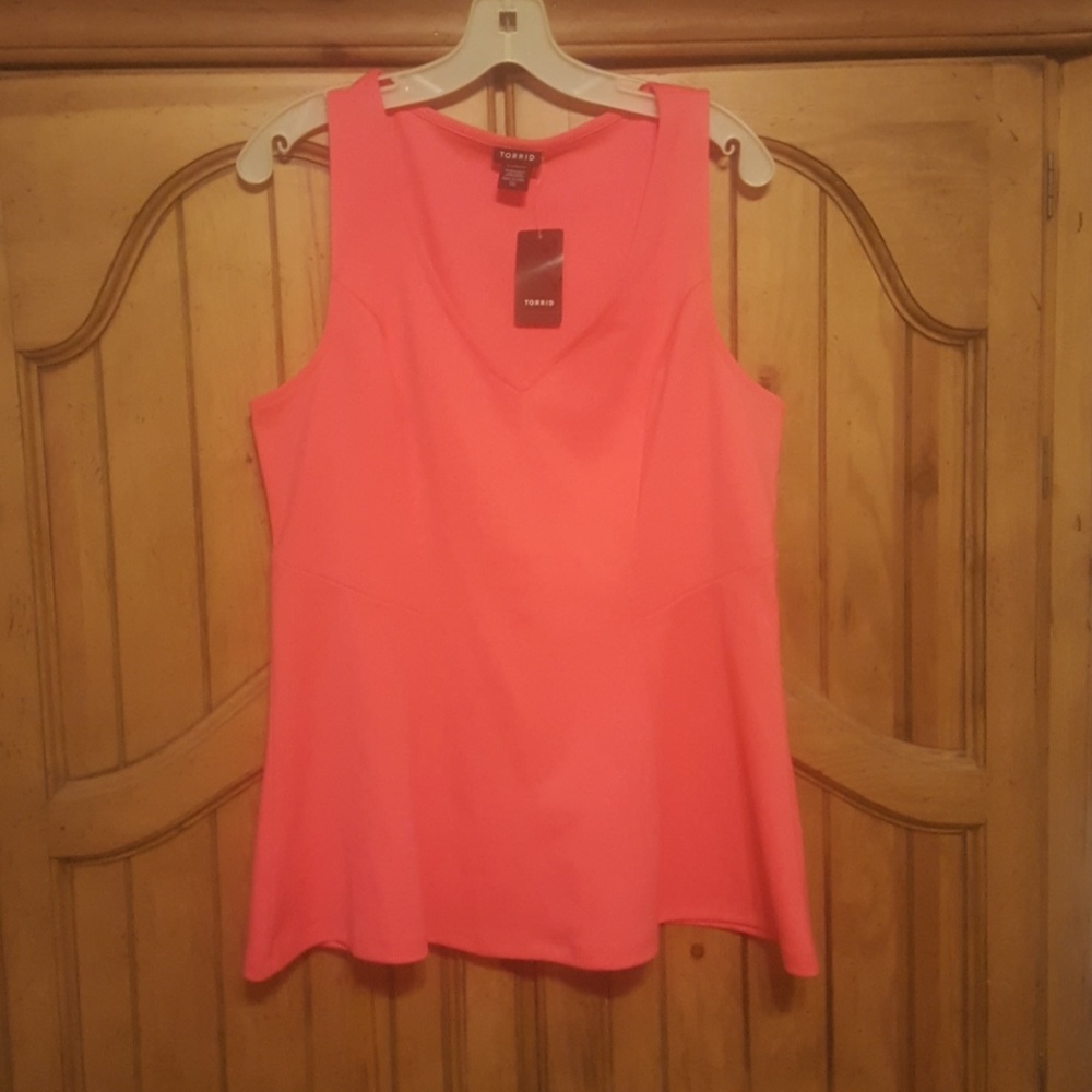 Torrid peplum top